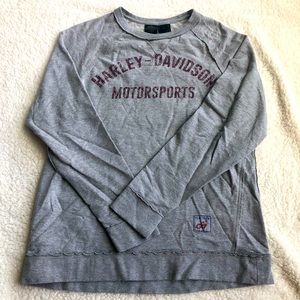 Harley Davidson Pullover Sweatshirt Womens Large